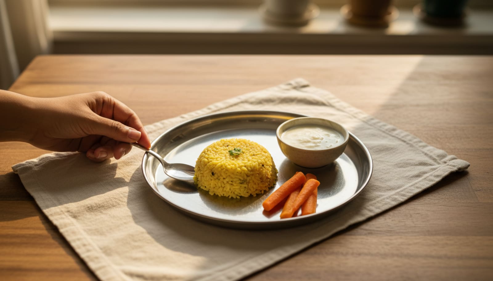 Indian thali